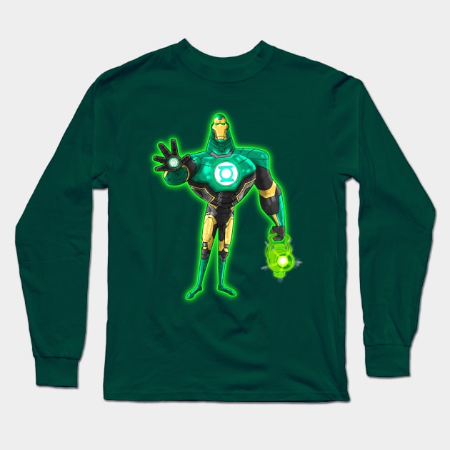 Iron Light Long Sleeve T-Shirt by KenTurner82